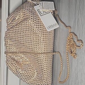 Gold Studded Shoulder Bag